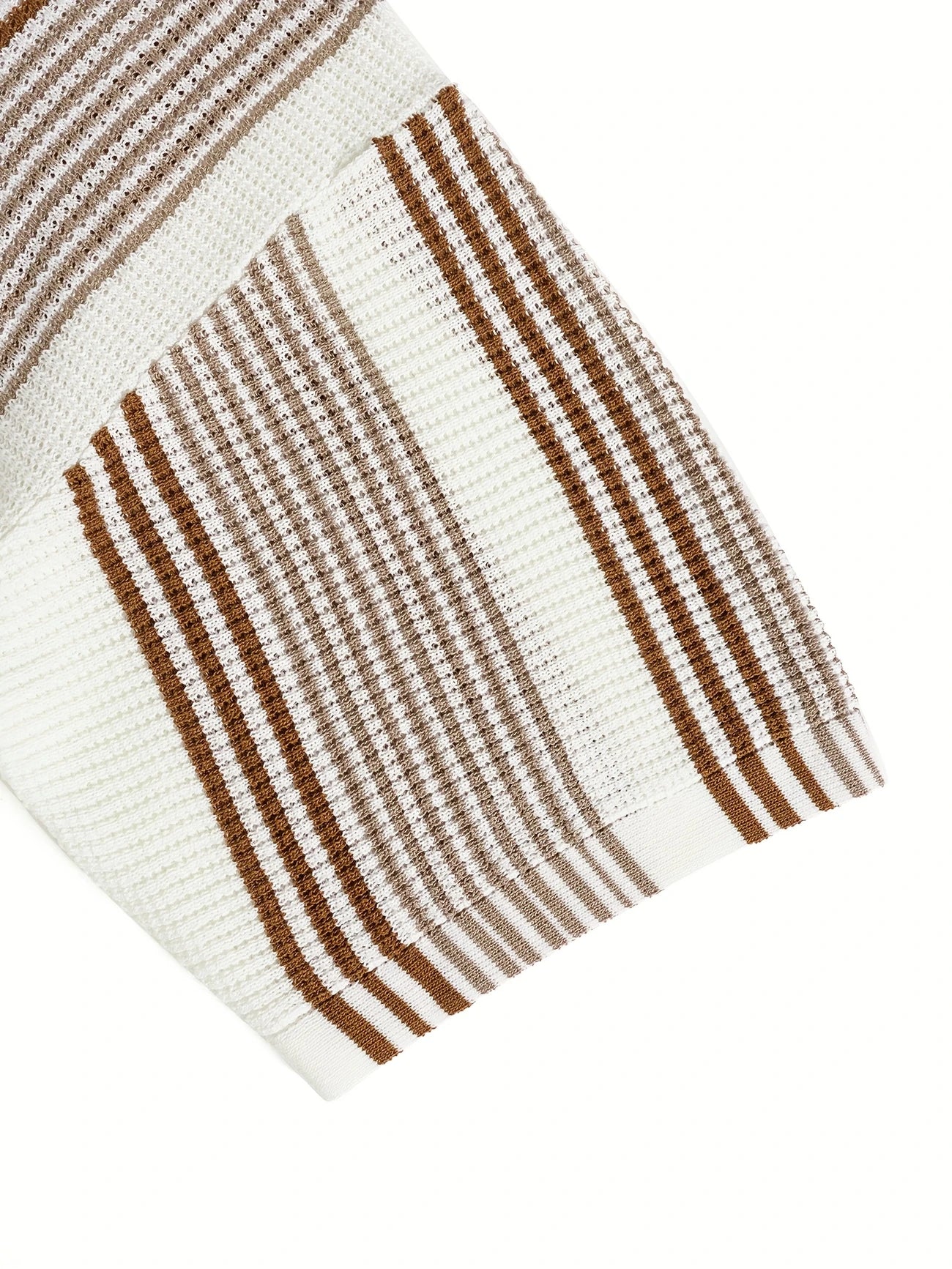 Avram – Casual Gestreept Overhemd met Knoopsluiting