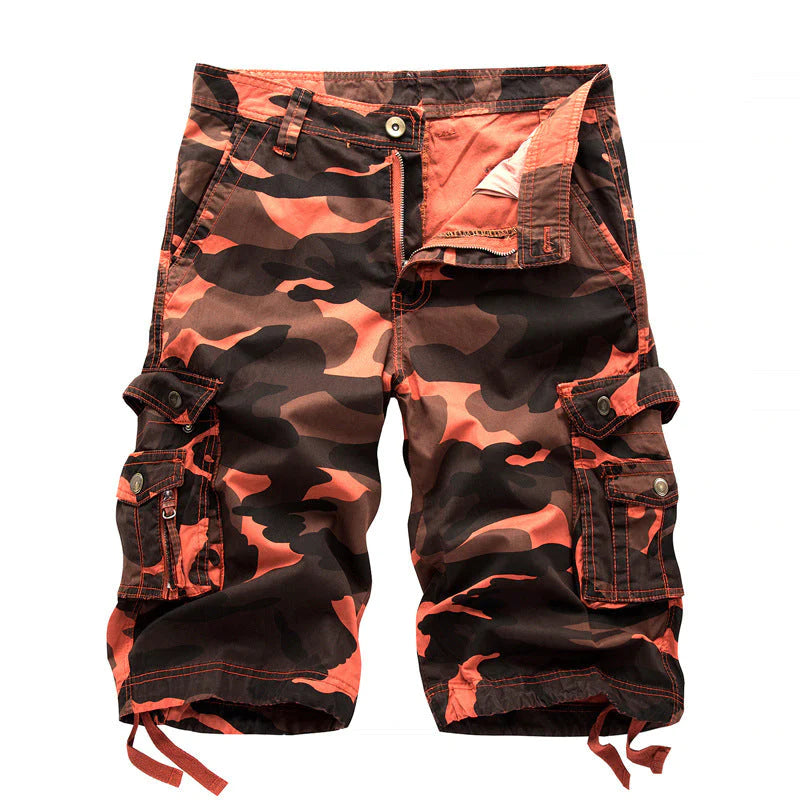 Rick – Outdoor Camo Korte Cargo Broek