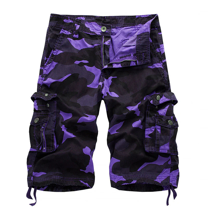 Rick – Outdoor Camo Korte Cargo Broek
