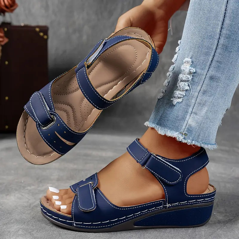 Veera™ - orthopedische sandalen met sleehak