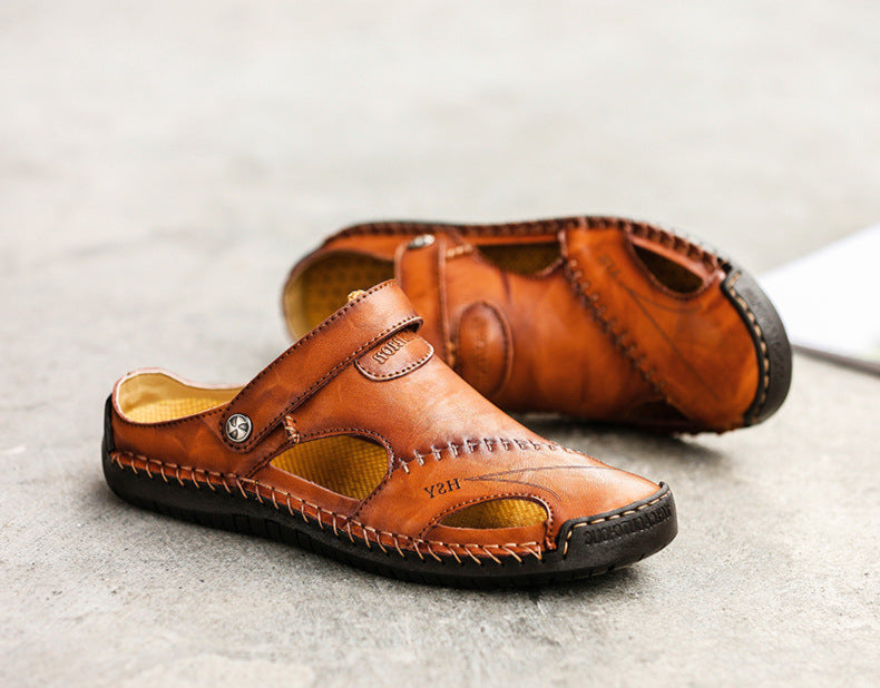 Laurent | Orthopedische leren sandalen
