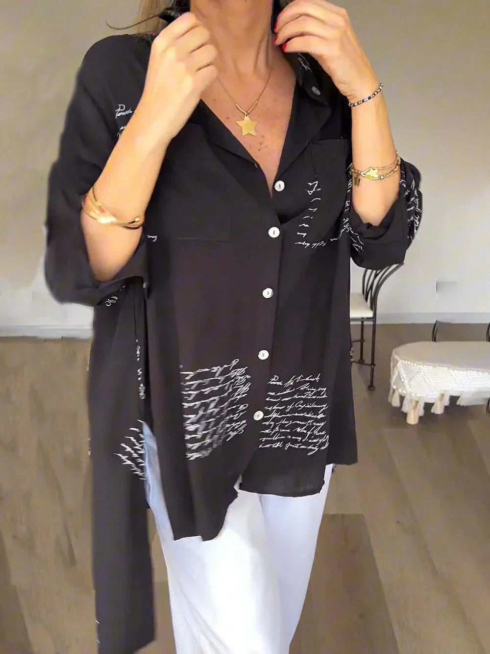 Lina – Overhemd Voor Een Casual En Trendy Stijl