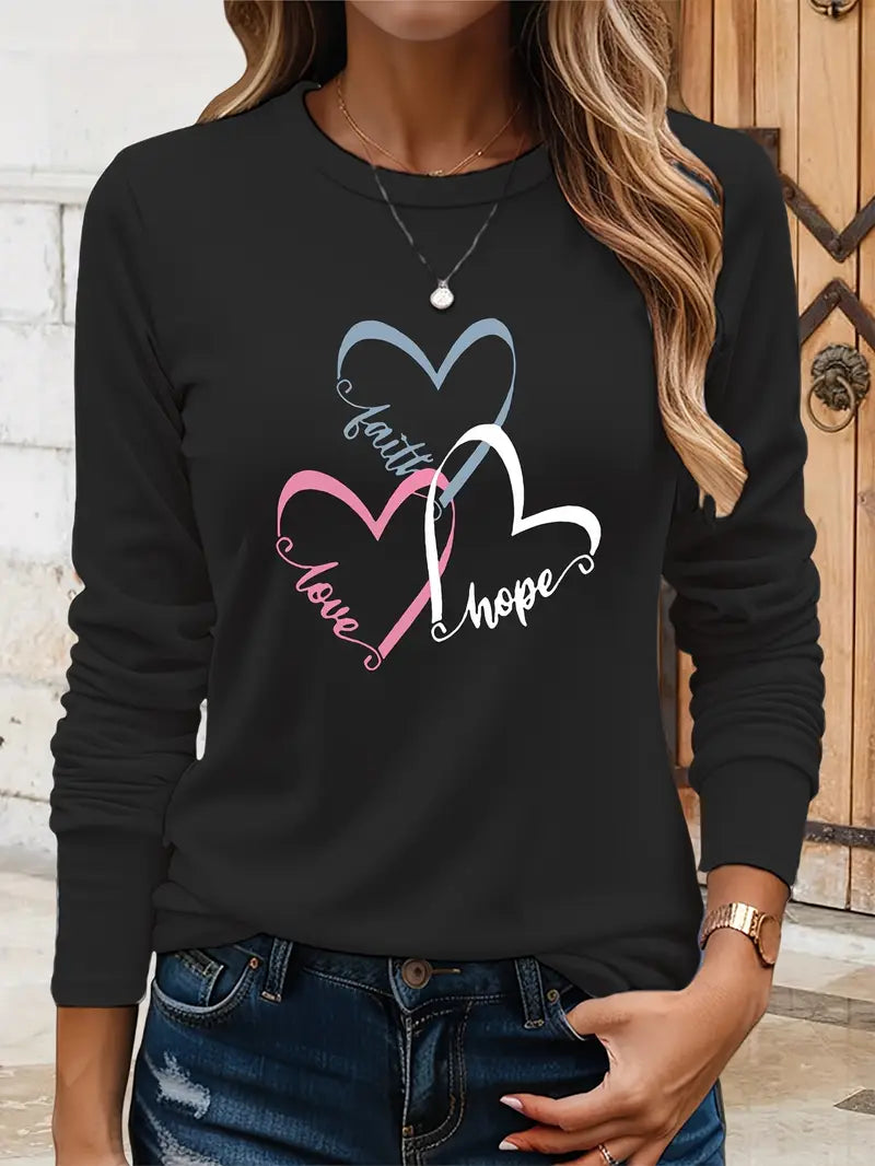 Hoopvolle Harten Sweatshirt (1+1 GRATIS)