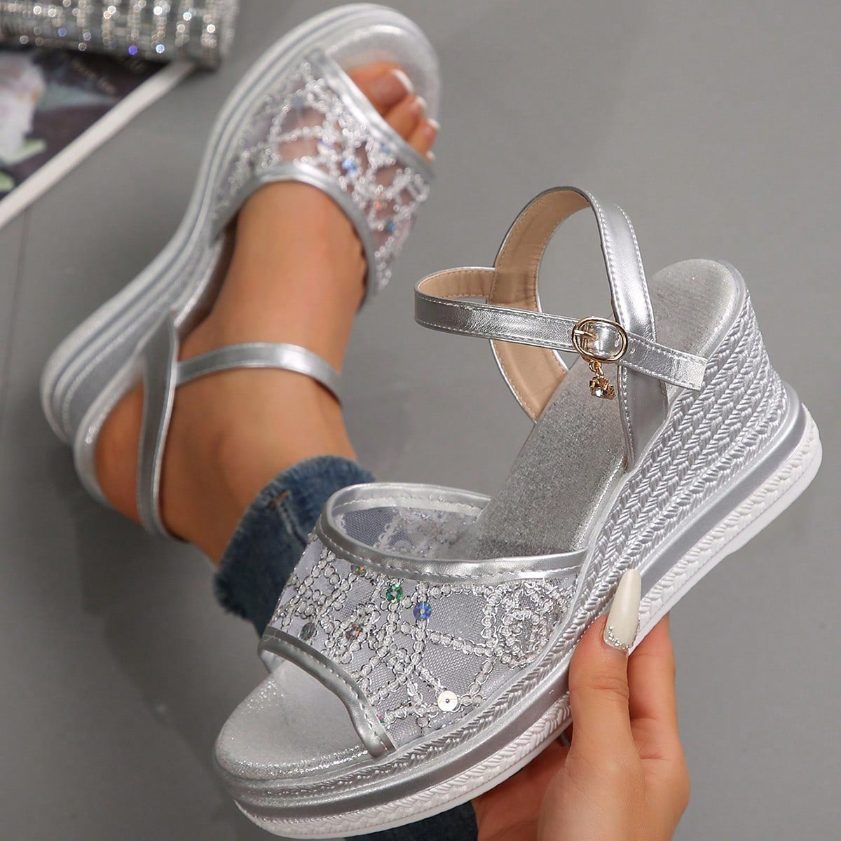 Cara™ | Wedge Sandalen met Hak