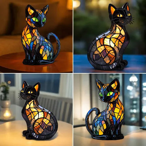 WhiskaGlow – Gloedkatlamp Middernacht