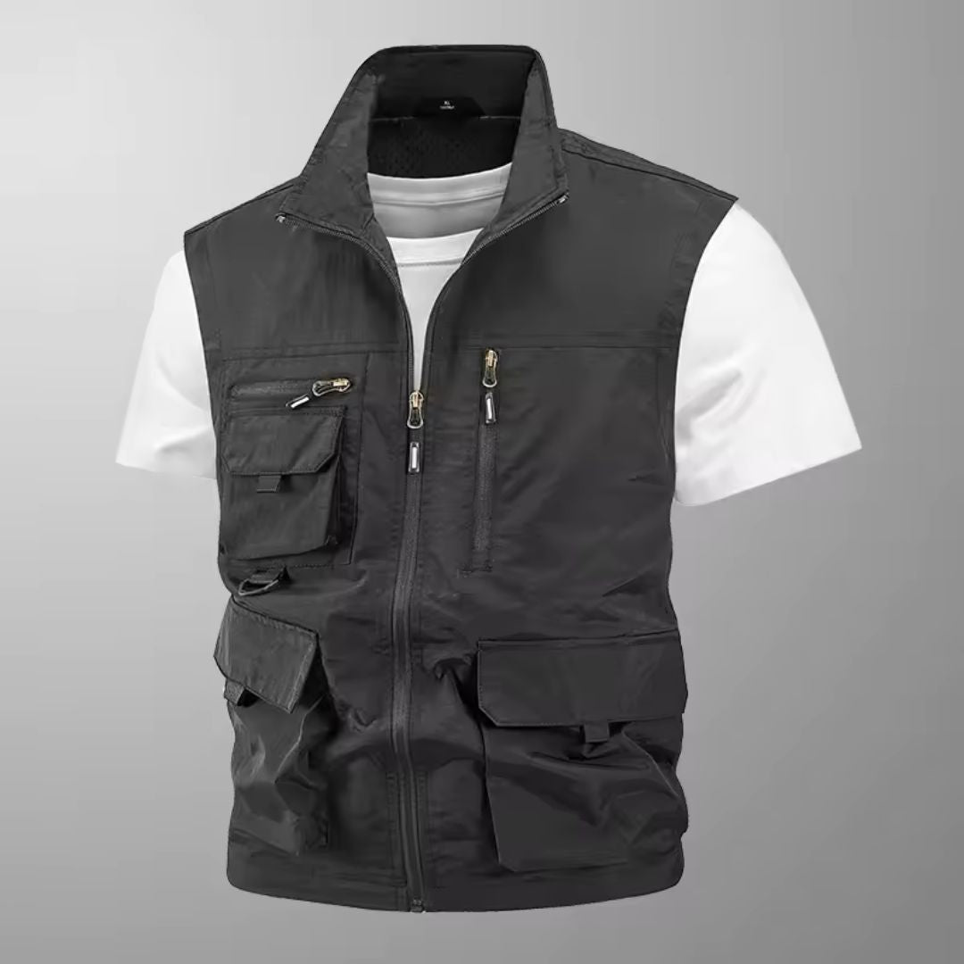 Thevenet – Ademend Outdoor Cargo Gilet met Veel Zakken