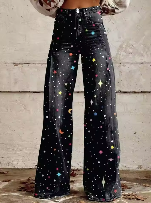 Élodie | Elegante Boho Vintagebroek voor Stijlvolle Vrouwen