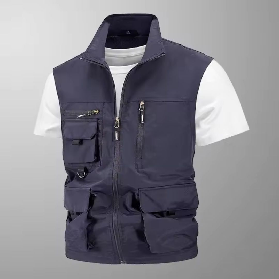 Thevenet – Ademend Outdoor Cargo Gilet met Veel Zakken