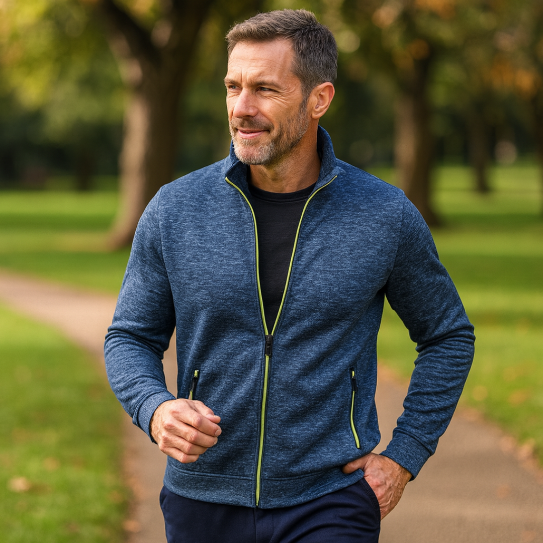 Eric™ – Klassiek Gebreid Vest met Rits