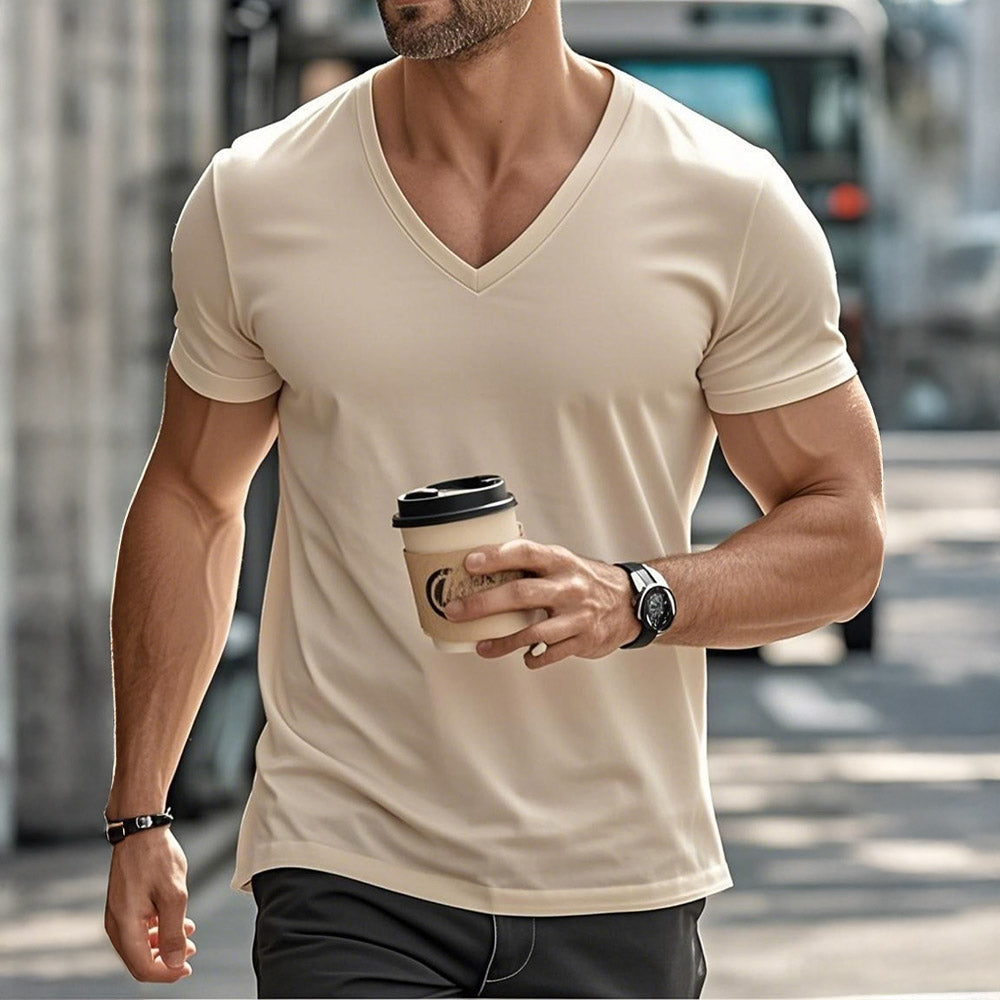 Prime™ V-Hals Sculpt T-shirt