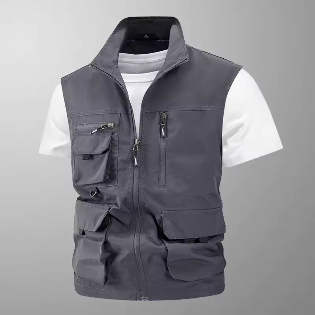 Thevenet – Ademend Outdoor Cargo Gilet met Veel Zakken
