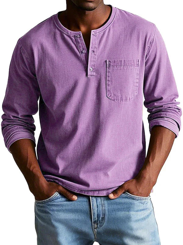 Victor™ | Vintage Longsleeve Overhemd