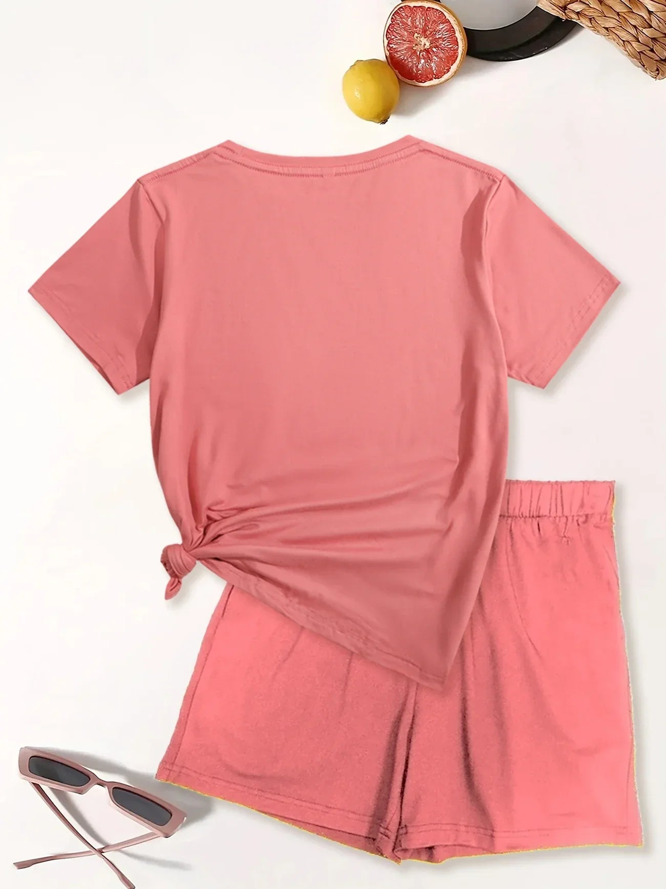 Lyra – Casual Tweedelige Set met Grafische Print