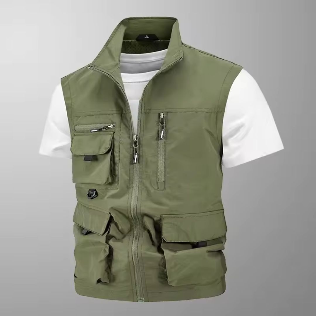 Thevenet – Ademend Outdoor Cargo Gilet met Veel Zakken