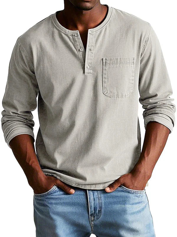 Victor™ | Vintage Longsleeve Overhemd