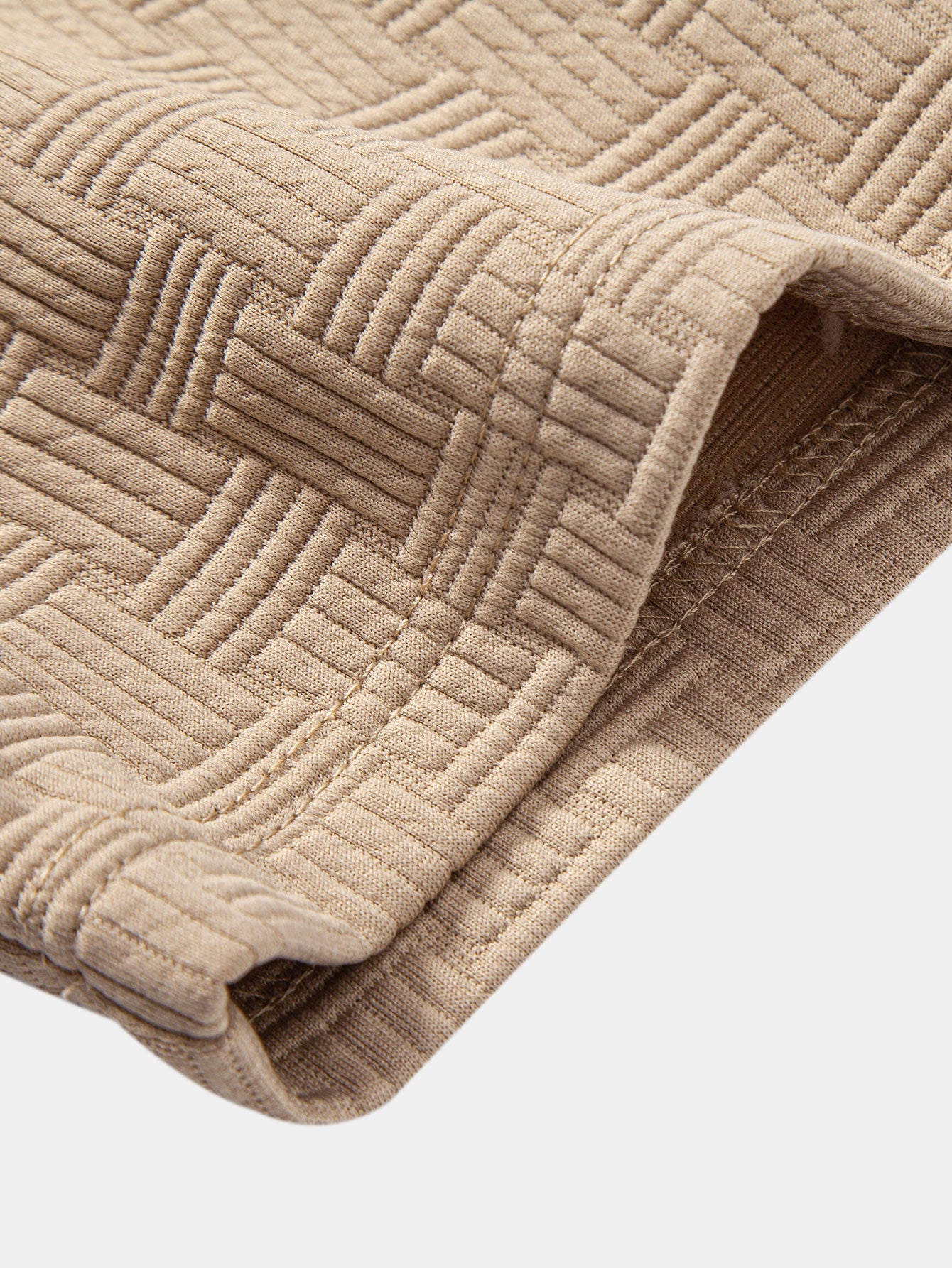 Gestreept Jacquard Poloshirt