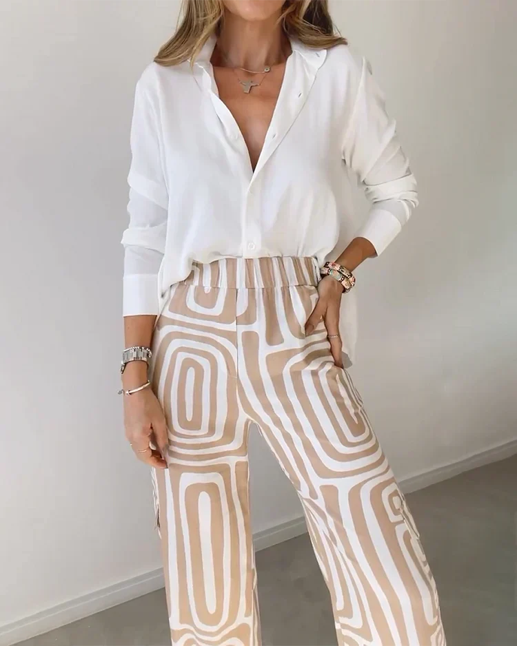 Olivia | Stijlvolle Tweedelige Set (Cadeau: GRATIS Riempje)