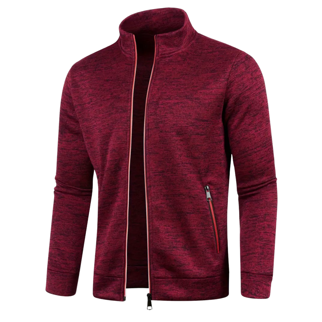 Eric™ – Klassiek Gebreid Vest met Rits