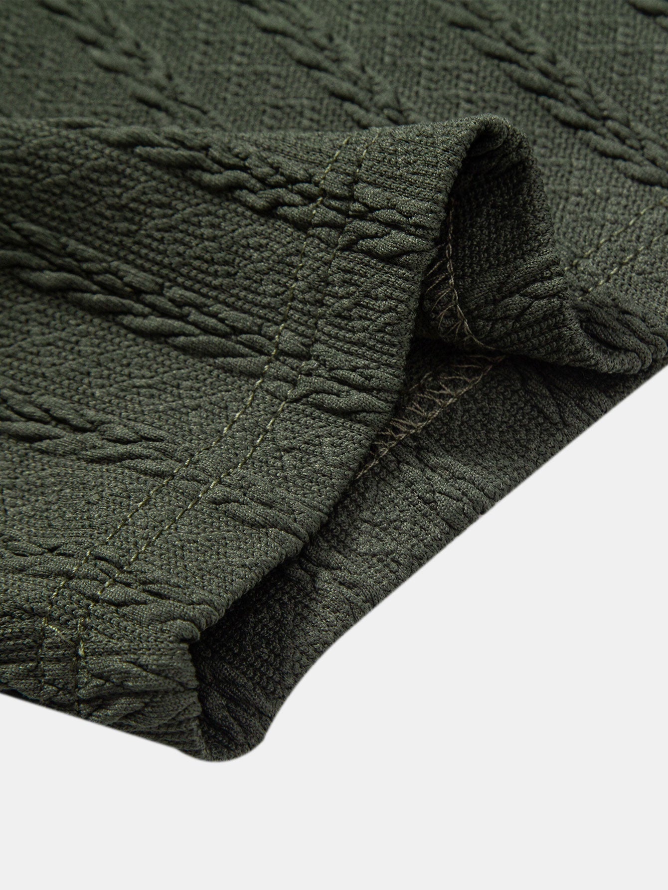 Twist Texture Gebreid Poloshirt