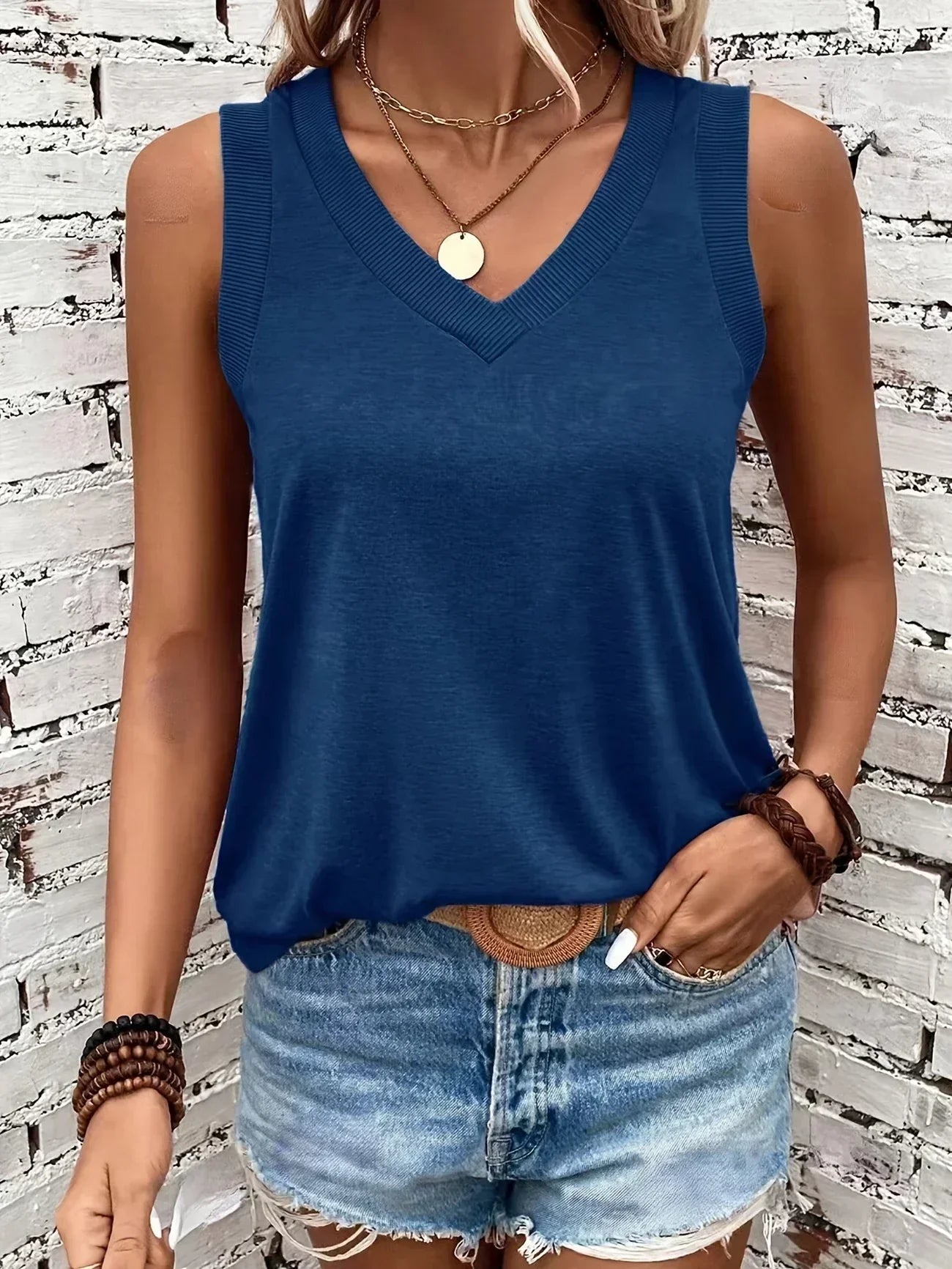 Assila - V-Hals Top