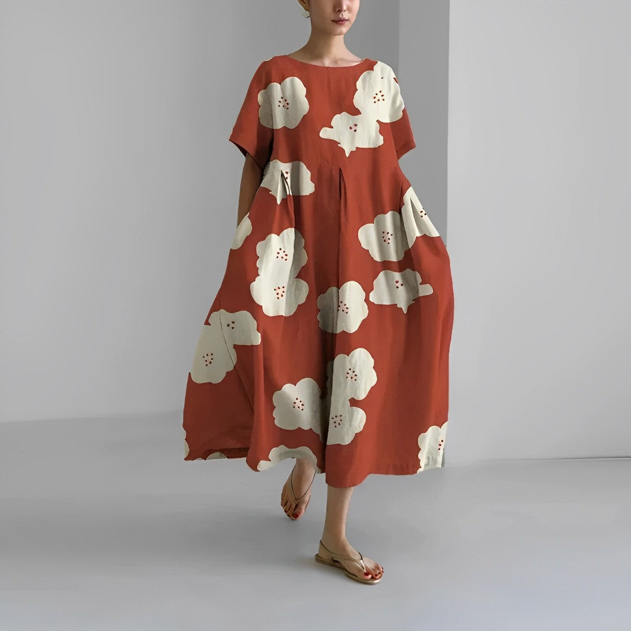 Amelia - Bohemien bloemenjurk