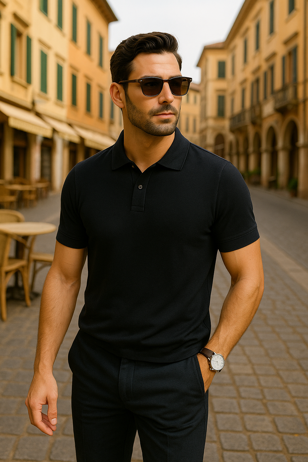 Riccardo™ | Premium Katoenen Polo voor een Verfijnde Stijl