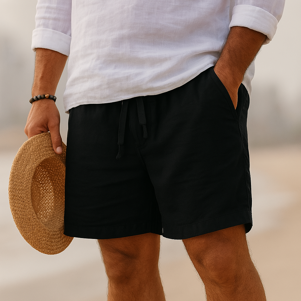 Lorenzo™ | Katoen-Linnen Shorts