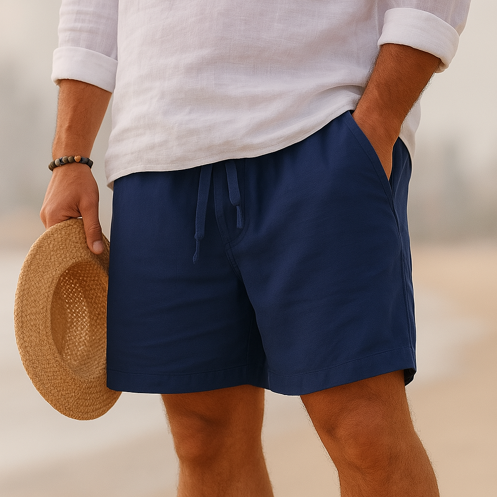 Lorenzo™ | Katoen-Linnen Shorts