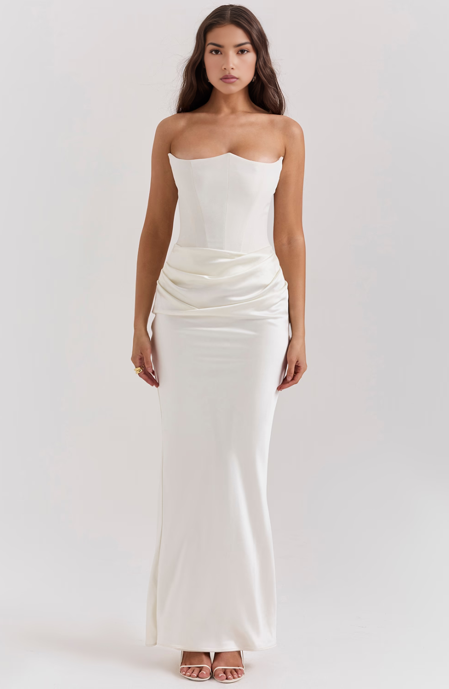 Tessa | Straploze Maxi Jurk