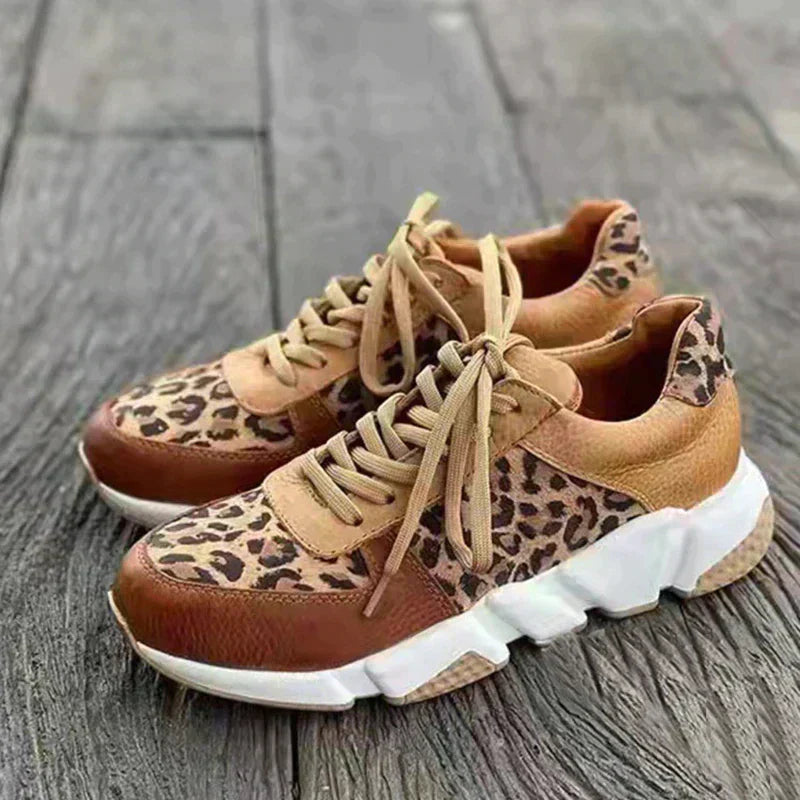 Helena - Comfortabele Leopardenschoenen