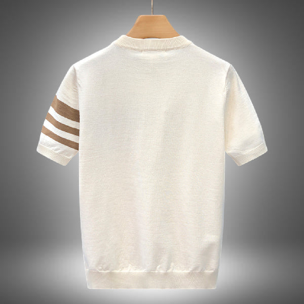 Jules – Gestreept Katoenen Knit T-shirt