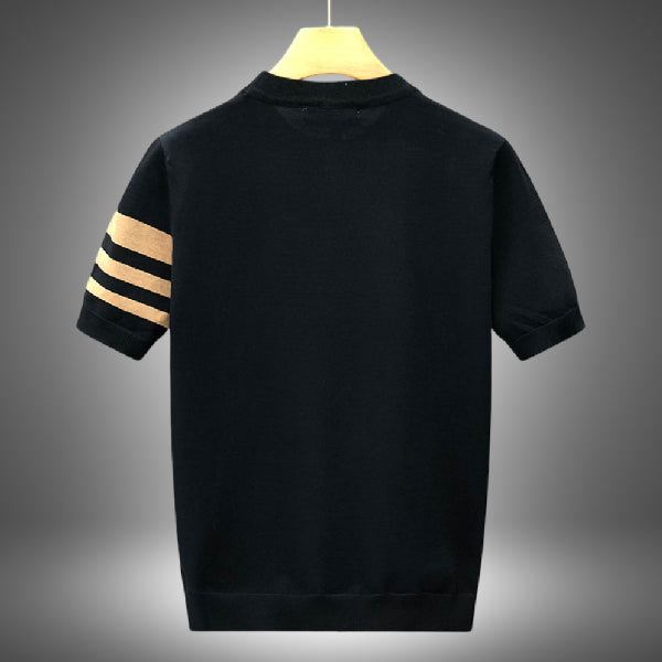 Jules – Gestreept Katoenen Knit T-shirt