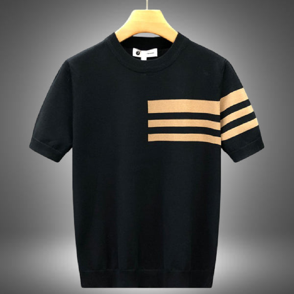 Jules – Gestreept Katoenen Knit T-shirt