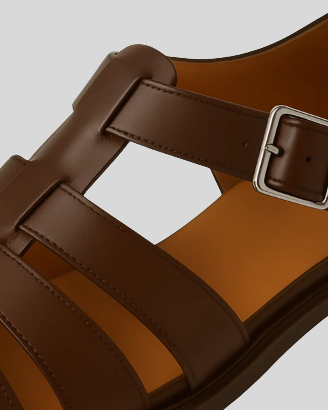 Henry | Gesloten Sandalen met Bandje