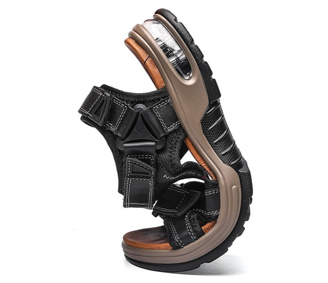 Breon™ – Stijlvolle Leren Sandalen (unisex)