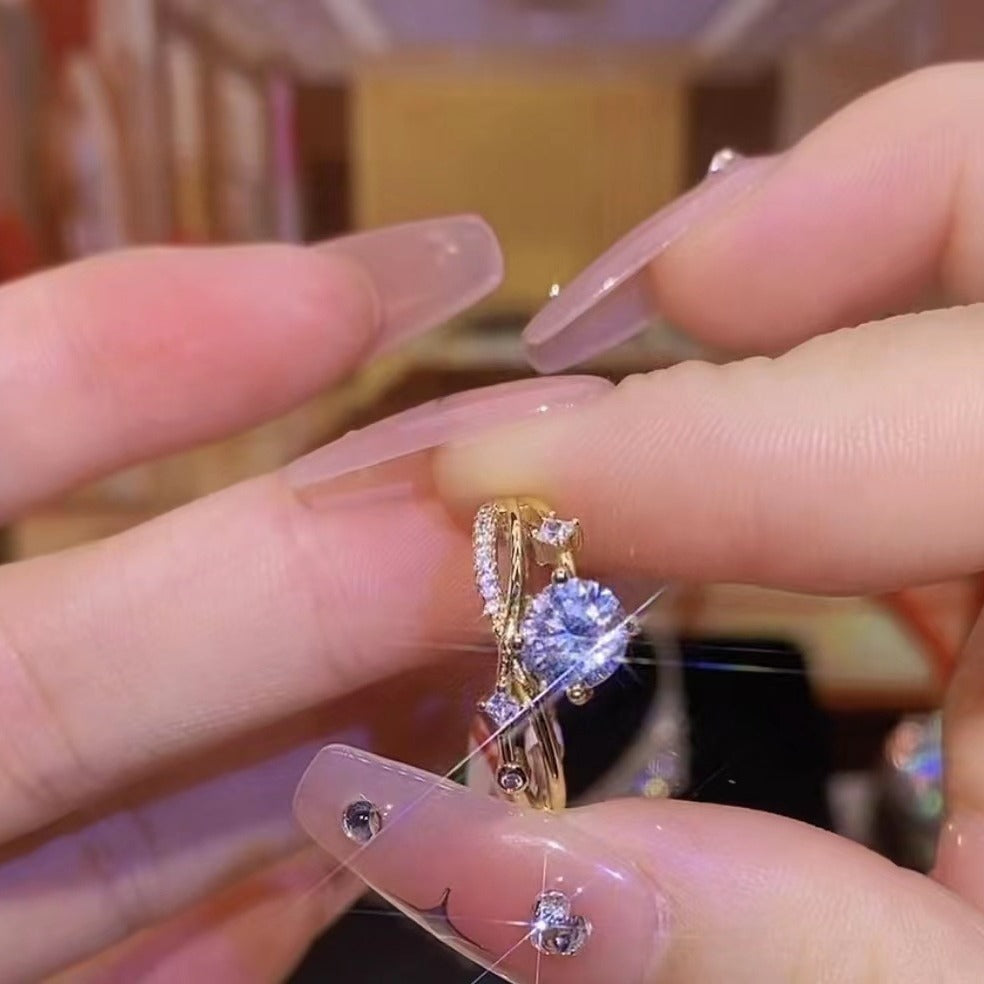 Radiant Grace Ring | Samen tegen Borstkanker (1+1 GRATIS)