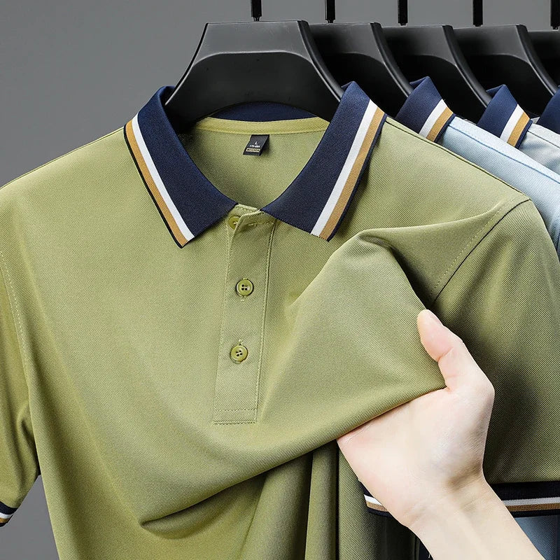 Thierry – Klassieke Polo met Contrasterende Details