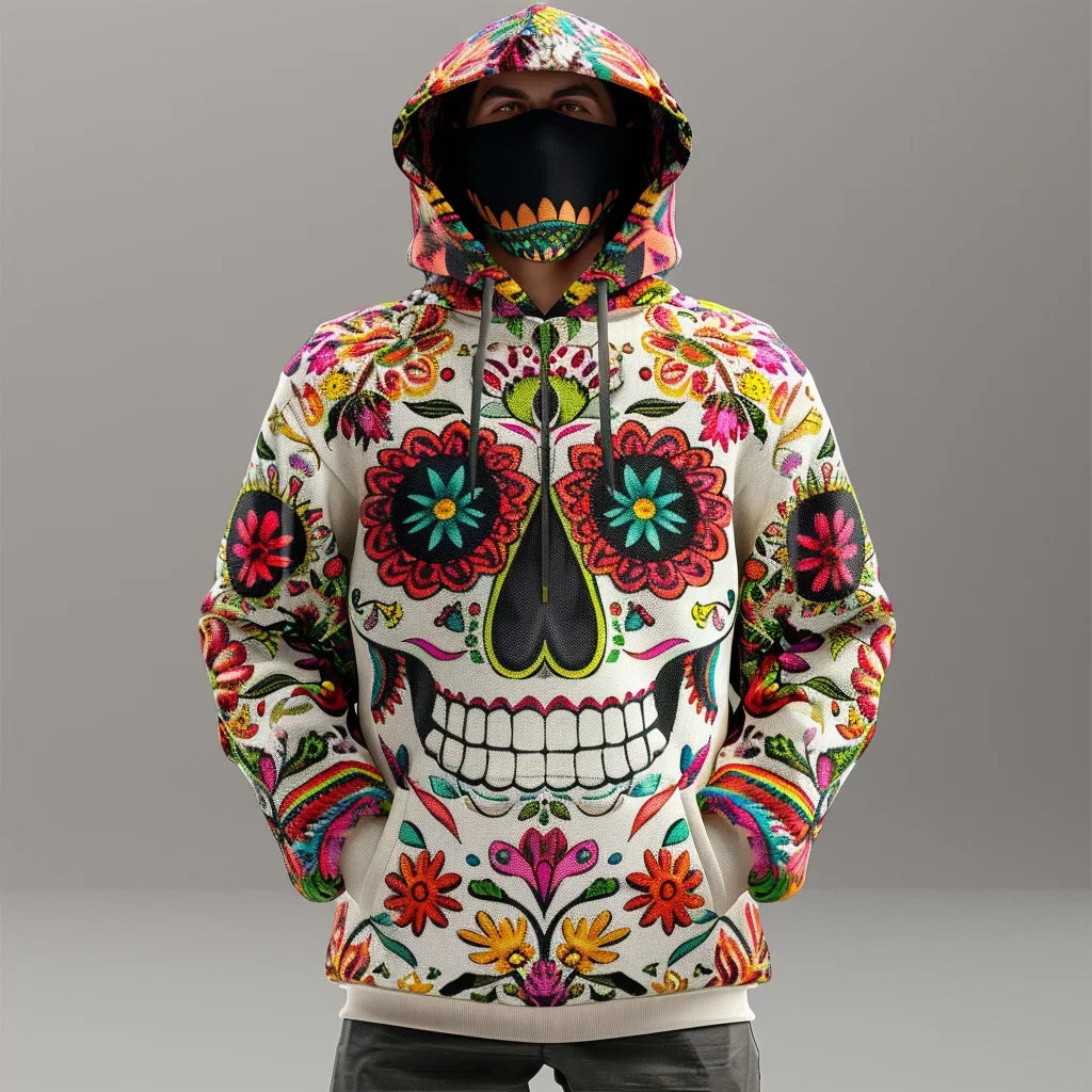 Santo – Skull Hoodie