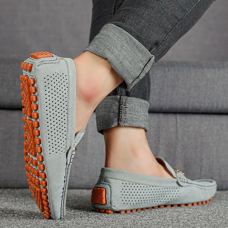 Duque – Ademend Leren Schoeisel voor de Moderne Man