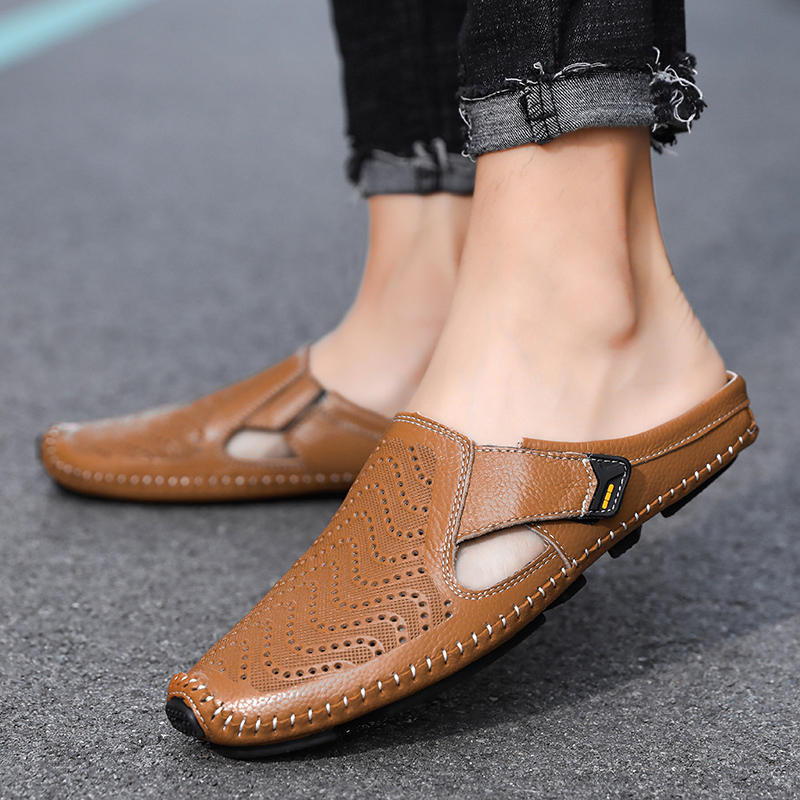 Prime™ – Ademend Italiaans Leren Sandalen