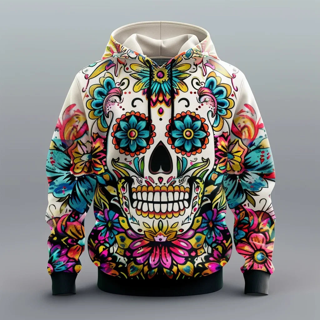Santo – Skull Hoodie