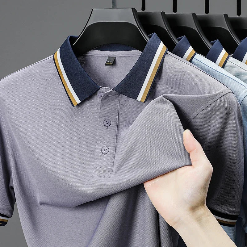 Thierry – Klassieke Polo met Contrasterende Details