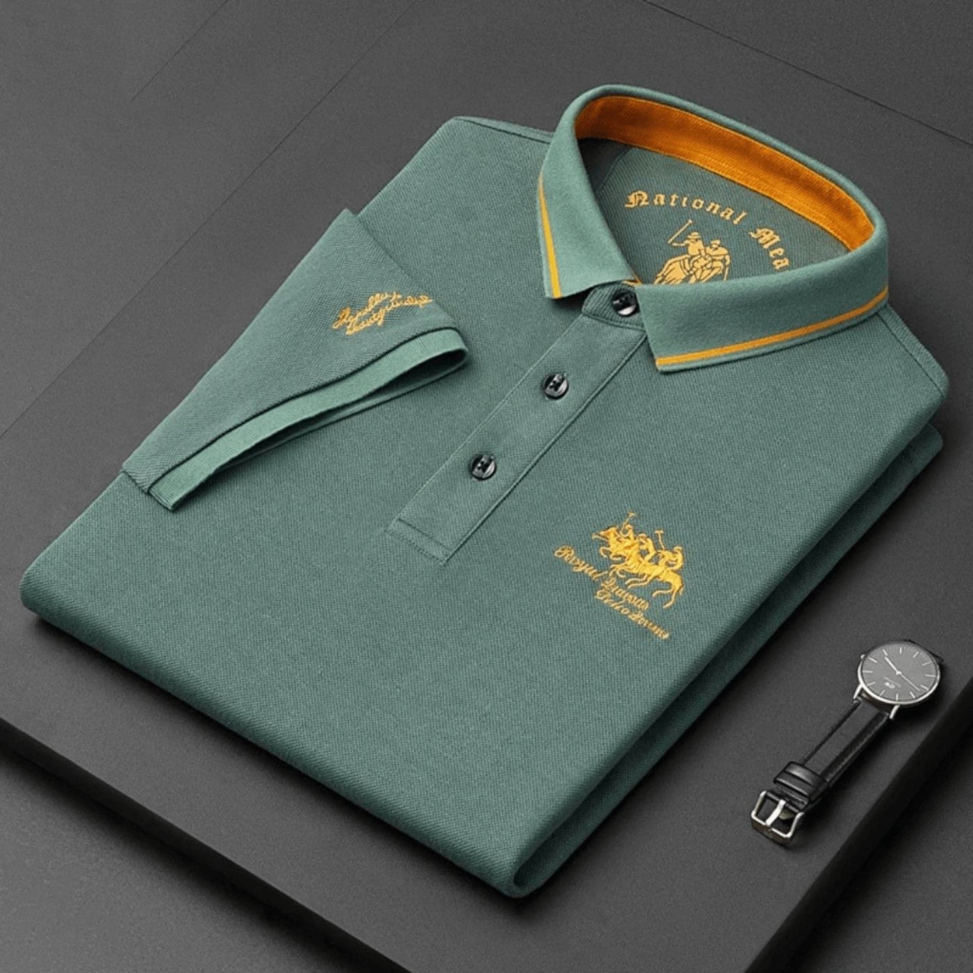 Valerio™ – Luxe Polo voor Heren