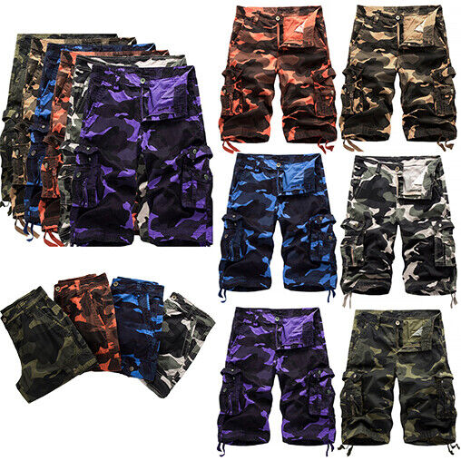 Rick – Outdoor Camo Korte Cargo Broek