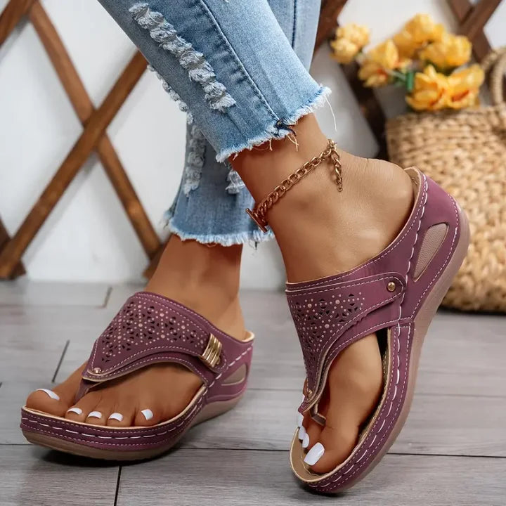 Prime™ | Zomersandalen met Sleehak