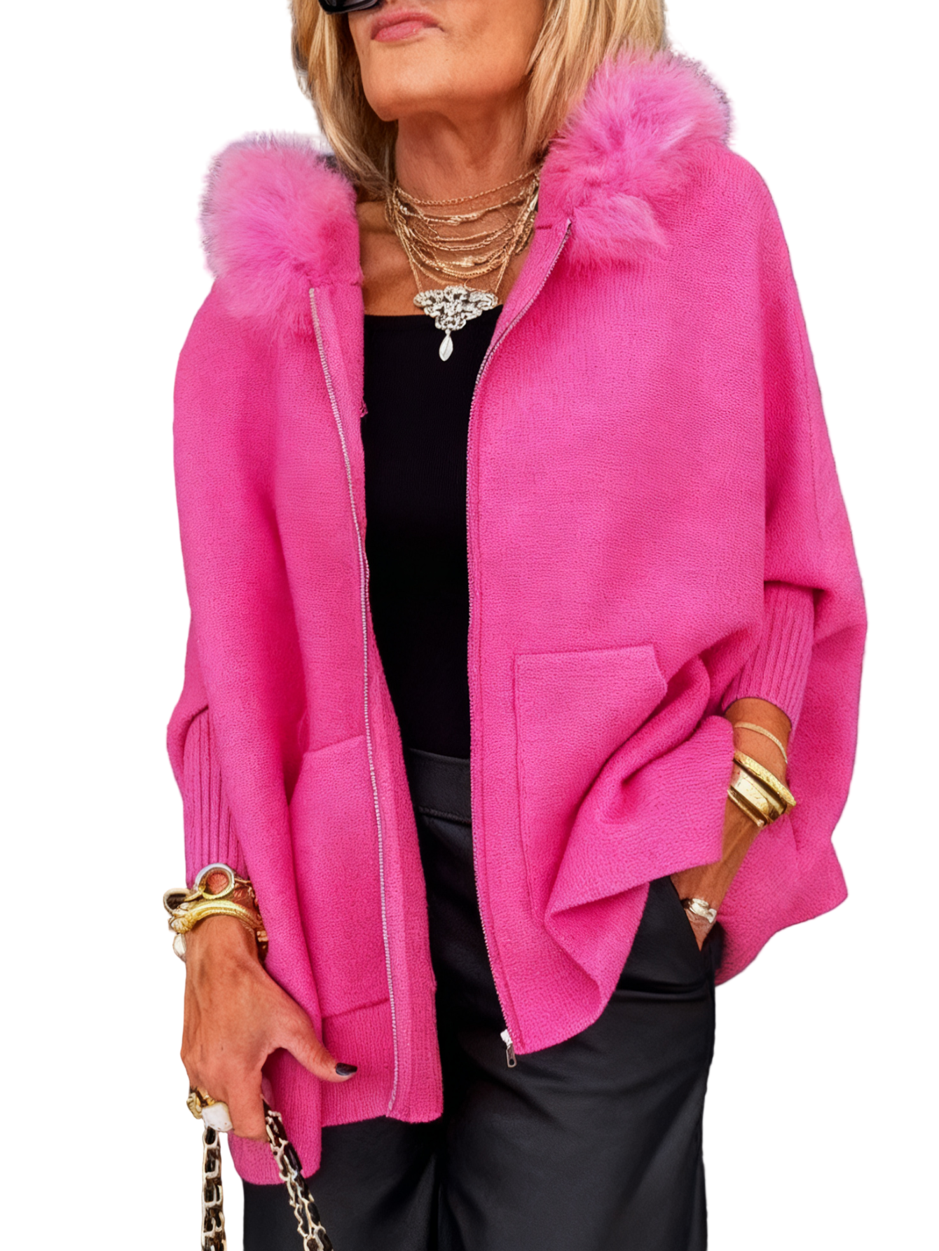 Anouka – Hoodie met ritssluiting en lange mouwen