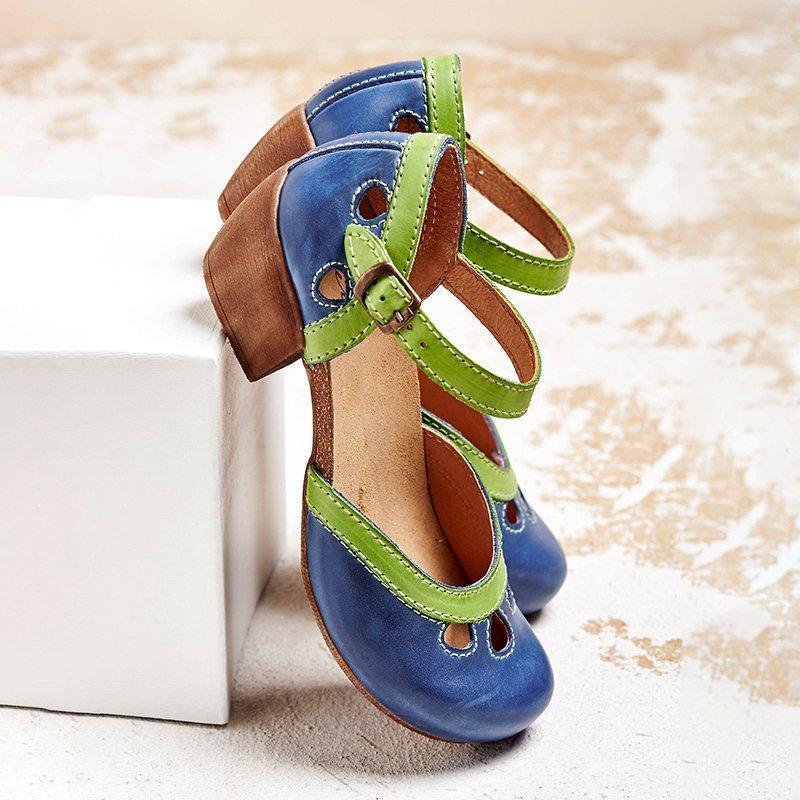 Maud - Comfortabele sandalen met lage hak
