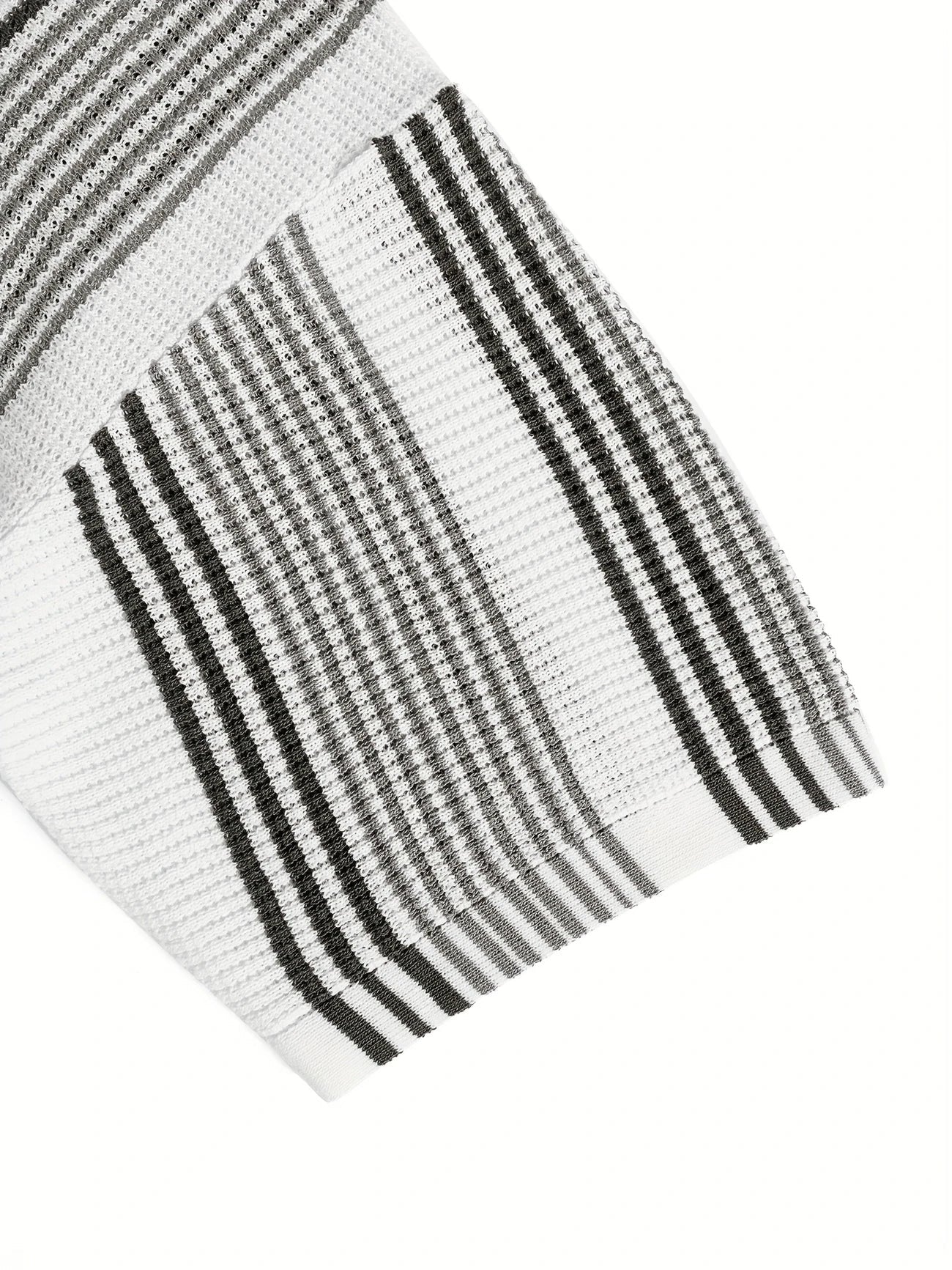 Avram – Casual Gestreept Overhemd met Knoopsluiting