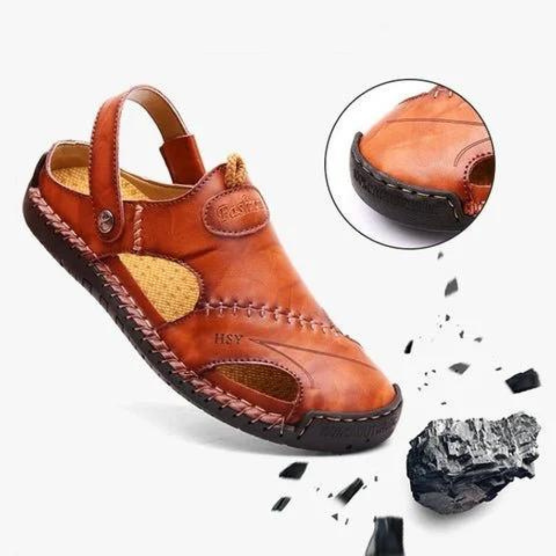 Laurent | Orthopedische leren sandalen
