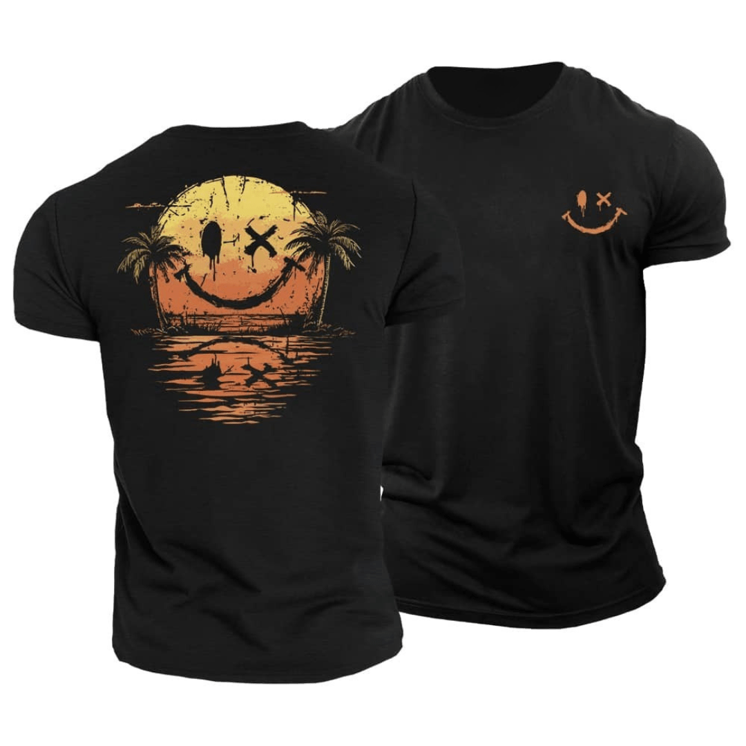 Prime | Sunset Smiley Tee